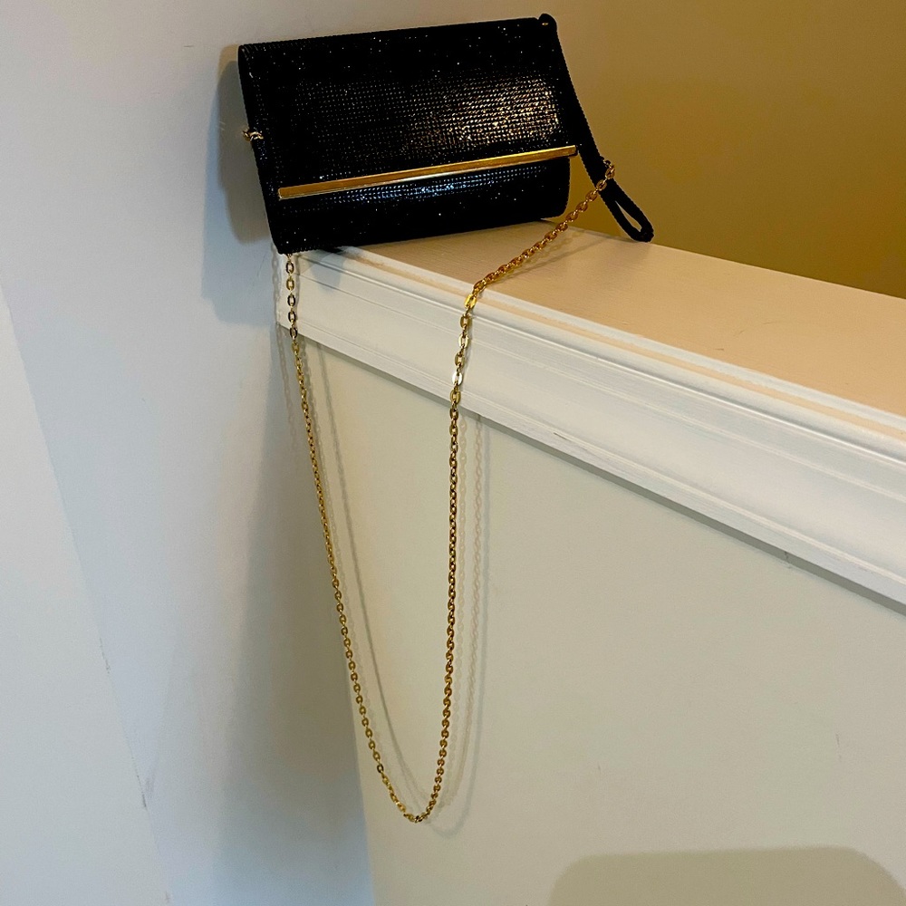 Glam, like new, evening bag.